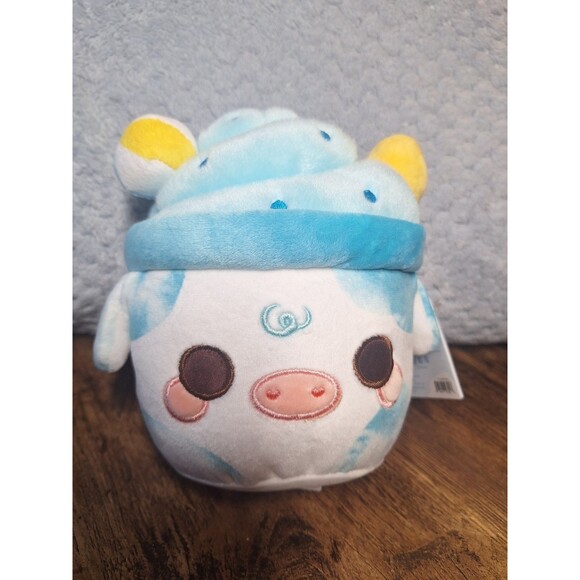 Plush Goals By Cuddle Barn Beachy Vibes Mooshake 7" New - Picture 1 of 4